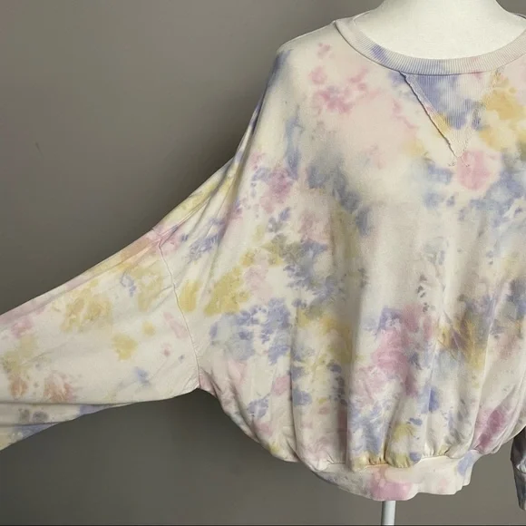 Young Fabulous & Broke Juliette Tie Dye Oversized Sweatshirt Size M - Picture 6 of 12